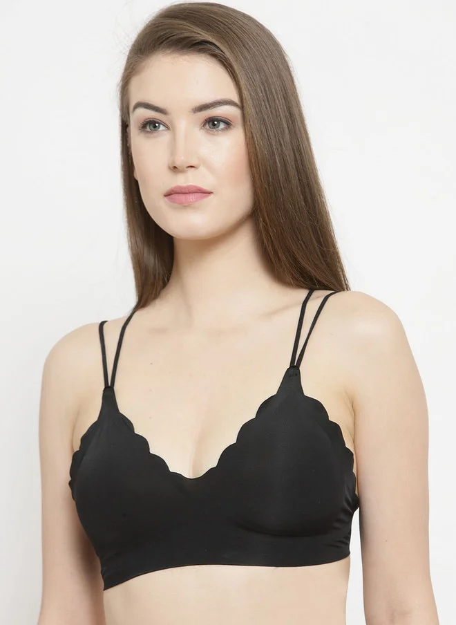 PRIZO PRIZO Women Full Coverage Lightly Padded Styled Back Bralette Bra